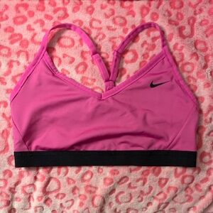 Nike Women's Vibrant Pink Sports Bra